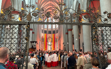 Gottesdienst am 1. Mai im Altenberger Dom © KiP/Klinkhammer