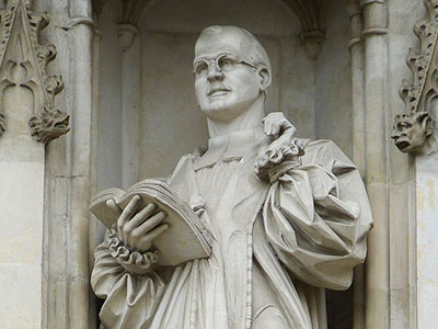 Dietrich Bonhoeffer Statue. (c) Foto: Pixabay