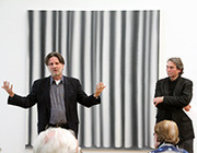 Zwei Partner im anregenden Dialog: Dr. Christoph Schreier und Pfarrer Jürgen Faber (Foto: Joachim Gerhardt)